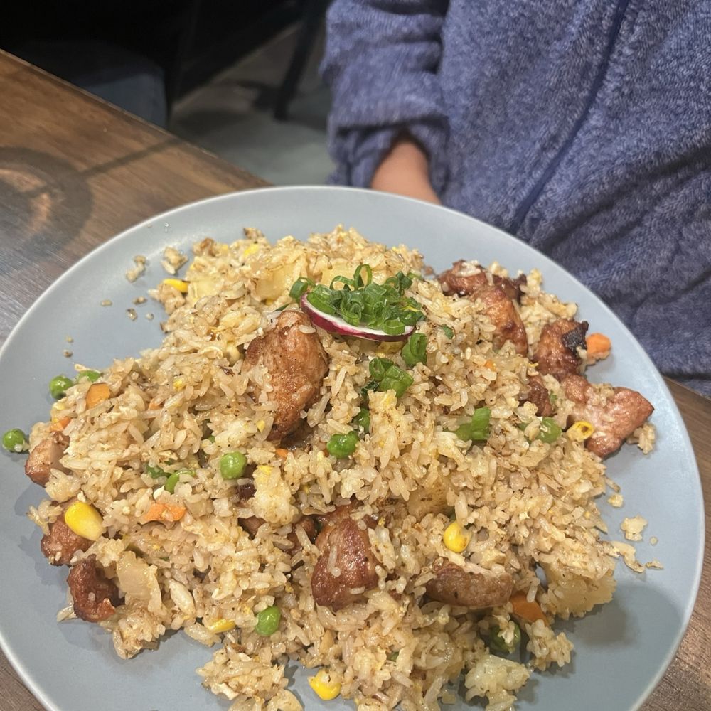 OMELI Kitchen - Hawaiian Chicken Fried Rice - Vietnamese Near Me - Fullerton, California OMELI Kitchen - Hawaiian Chicken Fried Rice - Vietnamese Near Me - Fullerton, California