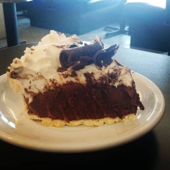 Freezer - a slice of chocolate cake on a plate - Cafes Near Me - Tell City, Indiana