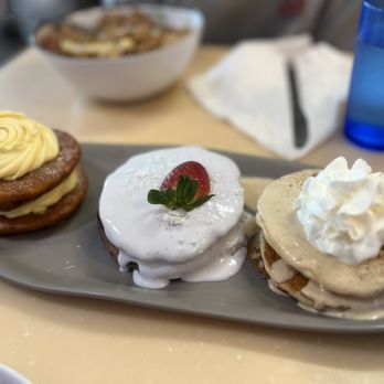 My Cafe - Malasada cake - amazing! Chocolate taro-delish! Cookie butta - heaven! - Breakfast & Brunch Near Me - Kapolei, Hawaii My Cafe - Malasada cake - amazing! Chocolate taro-delish! Cookie butta - heaven! - Breakfast & Brunch Near Me - Kapolei, Hawaii
