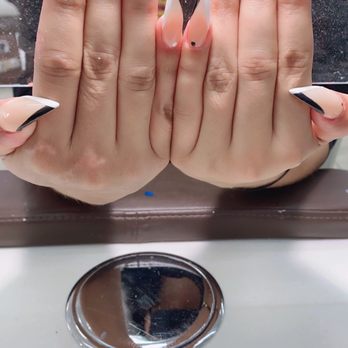 TJ Nail Spa - Another beautiful set done by Anna - Nail Salons Near Me - Pico Rivera, California TJ Nail Spa - Another beautiful set done by Anna - Nail Salons Near Me - Pico Rivera, California