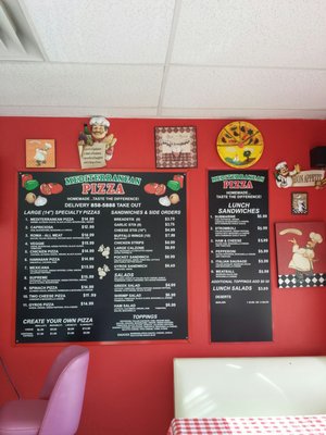 Menu photo 2 Mediterranean Pizza Brownsburg, IN Menu photo 2 Mediterranean Pizza Brownsburg, IN