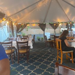 Outside dining