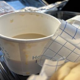 Wisconsin Cauliflower soup. where is it?? I mean it's gone but this isn't even a half of a cup. Wisconsin Cauliflower soup. where is it?? I mean it's gone but this isn't even a half of a cup.
