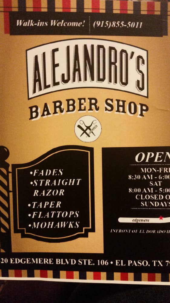 ALEJANDRO’S BARBER SHOP Updated October 2024 12 Reviews 12420