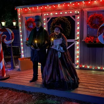 Sir Henry's Haunted Trail - These carolers were my favorite. They were so eerie and haunting. - Haunted Houses Near Me - Plant City, Florida Sir Henry's Haunted Trail - These carolers were my favorite. They were so eerie and haunting. - Haunted Houses Near Me - Plant City, Florida
