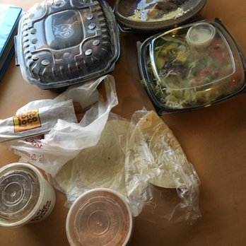 El Pollo Loco - This is all you get for $30 and that's with a coupon for 4 free pieces of chicken. Family meal for 8. Really? - Fast Food Near Me - Sunnyvale, California