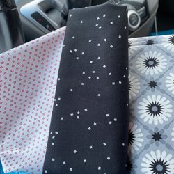 Sew Chic Fabric - Working towards my first rag quilt! The ladies were very helpful and friendly.