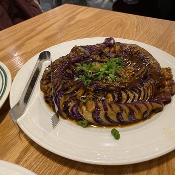 Peter Chang McLean - Dragon Eggplant with Spicy Garlic Sauce - Szechuan Near Me - McLean, Virginia