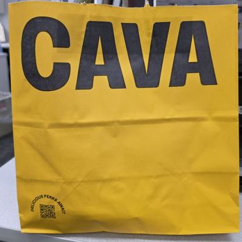 CAVA - Delivery bag - Mediterranean Near Me - Lawrence Township, New Jersey