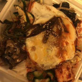 100 Percent Korean - Bibimbap with fried egg - Korean Near Me - Toronto, Ontario