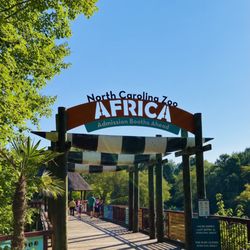 The North Carolina Zoo - North Carolina Zoo Africa Entrance Bridge