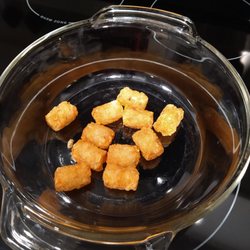 Huddle House - These tots were excellent freshly served but even better a few hours later when I was sloshy drunk and needed munchies.