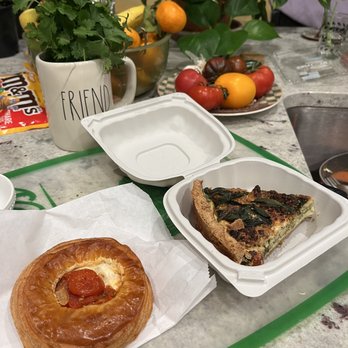 L'Experience Paris - Bellevue - Marguerite tart and tomato spinach feta quiche, add coffee in the morning. Yum! - Bakeries Near Me - Bellevue, Washington L'Experience Paris - Bellevue - Marguerite tart and tomato spinach feta quiche, add coffee in the morning. Yum! - Bakeries Near Me - Bellevue, Washington