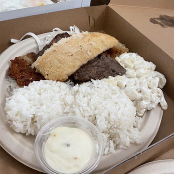 Rainbow Drive-In - Mix Plate - Hawaiian Near Me - Honolulu, Hawaii Rainbow Drive-In - Mix Plate - Hawaiian Near Me - Honolulu, Hawaii