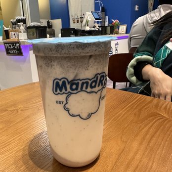 Mandro Teahouse - Black sesame taro milk - Desserts Near Me - Alameda, California