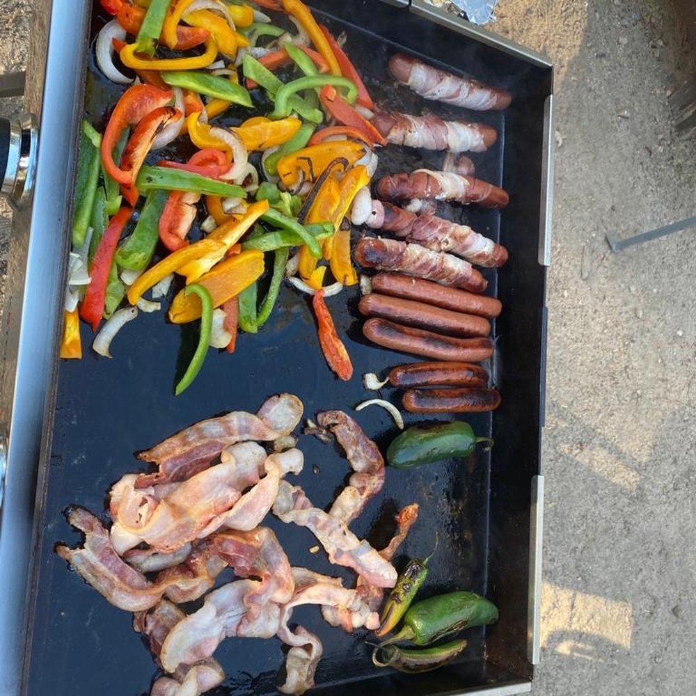 Grilled delicious food all weekend!