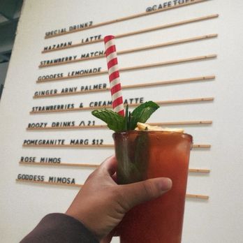 Cafe Topes - Spicy Bloody Mary - Coffee & Tea Near Me - Carlsbad, California