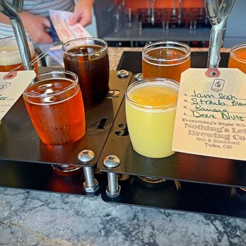 Nothing's Left Brewing - Flights - Breweries Near Me - Tulsa, Oklahoma