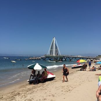 Playa de los Muertos - pier from the south - Beaches Near Me - Puerto Vallarta, JAL