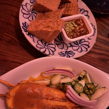 Same Same Thai - Fried Tofu and Gai Satay - Wine Bars Near Me - Los Angeles, California