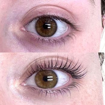 Lily and Lotus - Lash lift before and after photo - Sugaring Near Me - Scotts Valley, California Lily and Lotus - Lash lift before and after photo - Sugaring Near Me - Scotts Valley, California