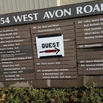 Quest Diagnostics - Same building, but relocated to the first floor in the back of the building - Laboratory Testing Near Me - Avon, Connecticut Quest Diagnostics - Same building, but relocated to the first floor in the back of the building - Laboratory Testing Near Me - Avon, Connecticut