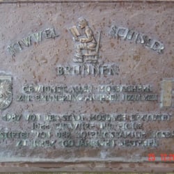Kiwwelschisserbrunnen - Die dazu gehörende Gedenktafel