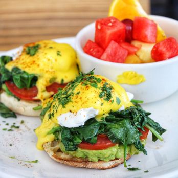Toast on First - Florentine Benny (+Avo Mash) - Coffee & Tea Near Me - Whittier, California Toast on First - Florentine Benny (+Avo Mash) - Coffee & Tea Near Me - Whittier, California