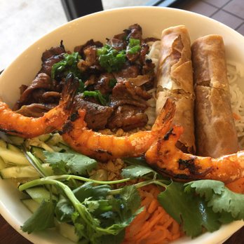 Pho Oh Tasty - Grilled pork vermicelli bowl. - Vietnamese Near Me - Orange, California