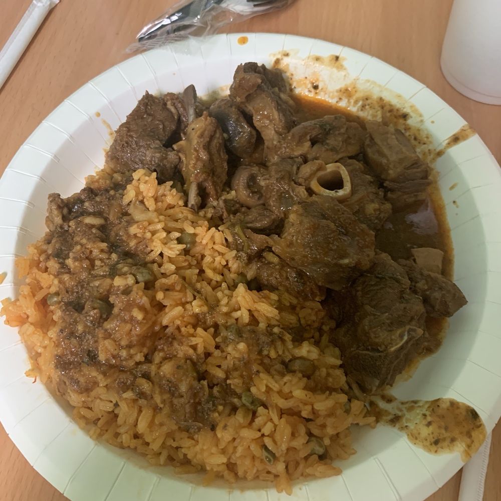 Sazon Tropical - Goat, rice and peas. - Latin American Near Me - Grand Prairie, Texas Sazon Tropical - Goat, rice and peas. - Latin American Near Me - Grand Prairie, Texas