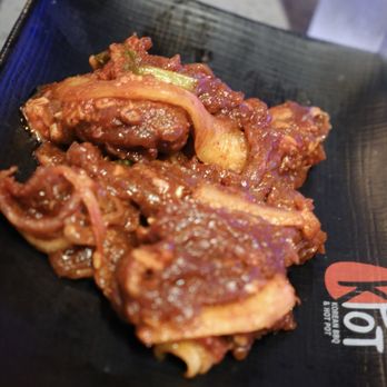KPOT Korean BBQ & Hot Pot - Spicy Beef bulgogi - Barbeque Near Me - Methuen, Massachusetts KPOT Korean BBQ & Hot Pot - Spicy Beef bulgogi - Barbeque Near Me - Methuen, Massachusetts