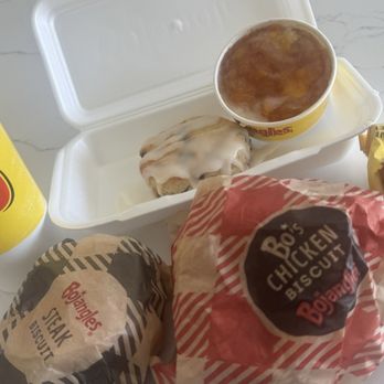Bojangles - Bo-Berry Biscuit and Peach Cobbler Biscuit - Chicken Wings Near Me - Las Vegas, Nevada