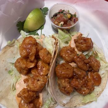 The Blind Tiger - Best shrimp tacos I've had! - Tacos Near Me - Bay Saint Louis, Mississippi