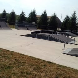 Plainfield Skate Park - Another view of ramps
