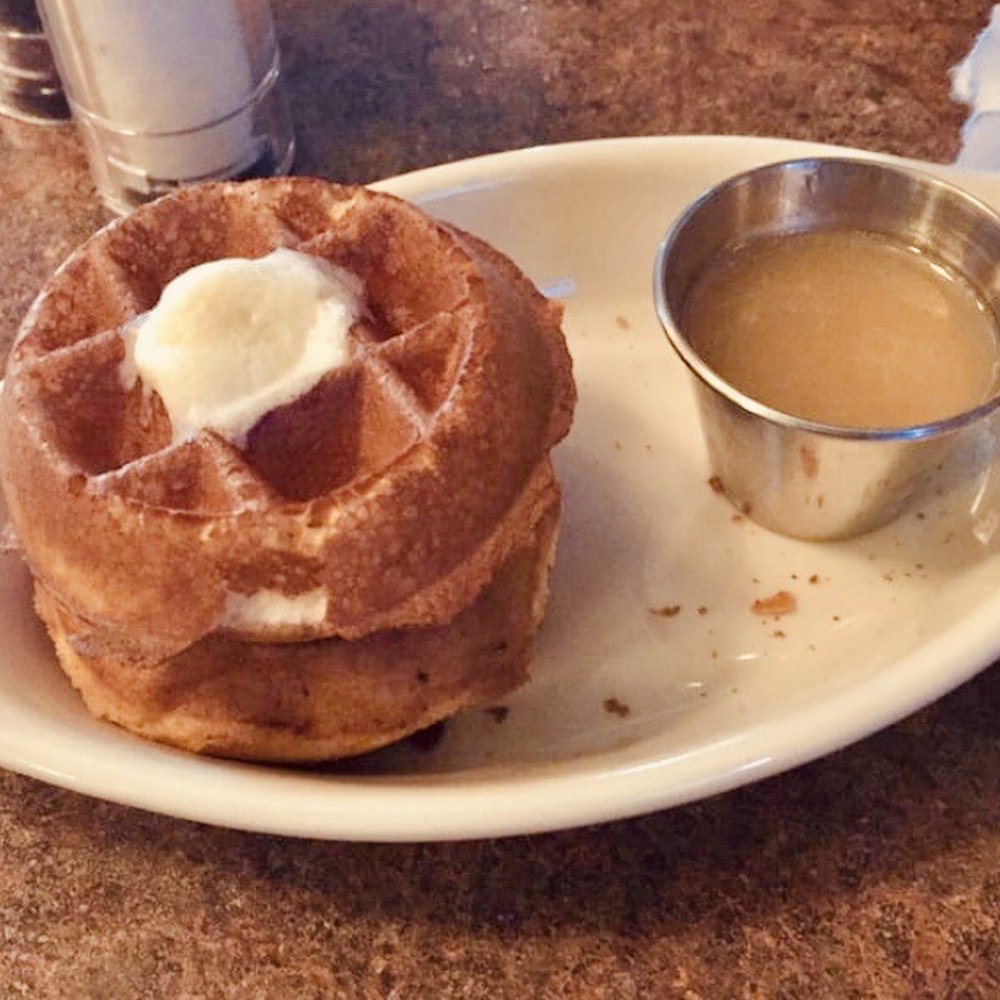 Abracadabra's - Oh! The mini Belgian waffle with buttermilk dressing! So good! - Breakfast & Brunch Near Me - Idaho Falls, Idaho Abracadabra's - Oh! The mini Belgian waffle with buttermilk dressing! So good! - Breakfast & Brunch Near Me - Idaho Falls, Idaho