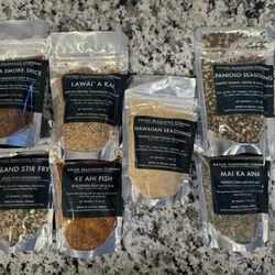 Kailua Seasoning Company - Different Hawaiian seasonings