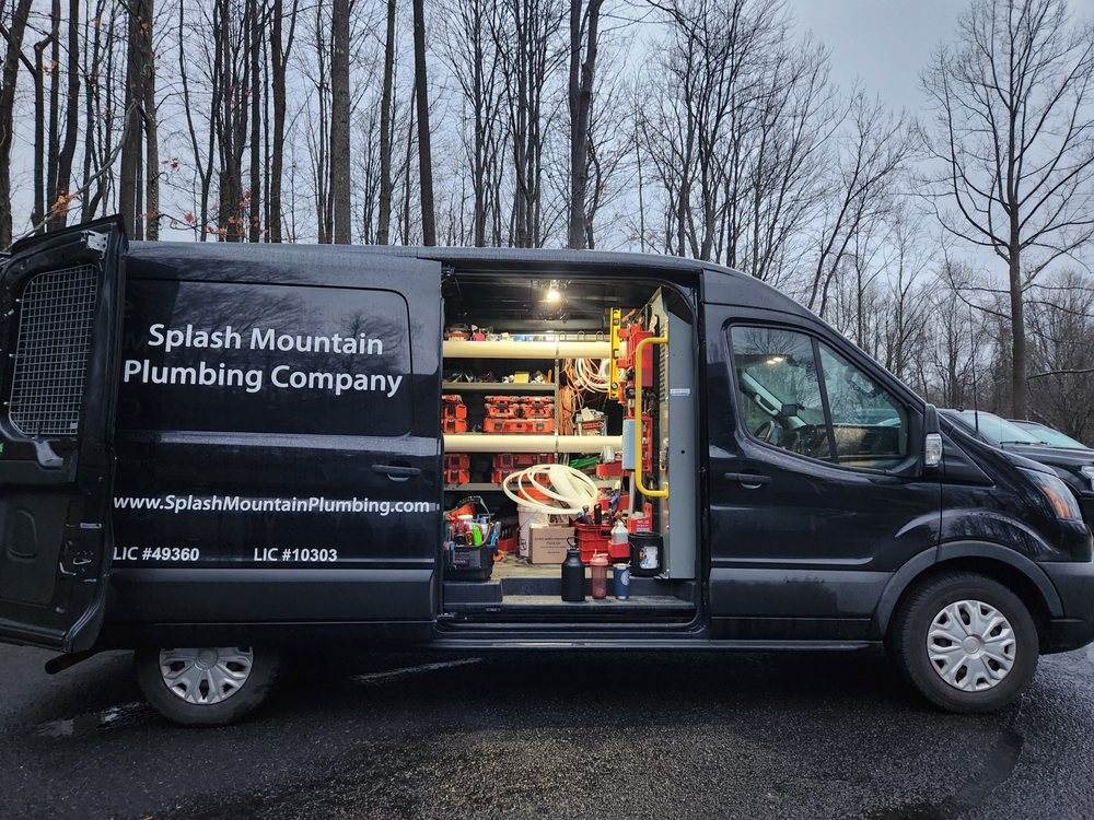 Slide of Splash Mountain Plumbing Company