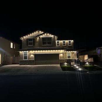 Illuminate Electric Solutions - 200 feet of Govee Permanant Outdoor Lights Pro (splice-able) installed by Ty. - Electricians Near Me - Elk Grove, California