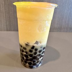 Passion Fruit Smoothie (with extra boba)