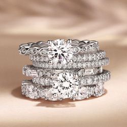 Desires by Mikolay - Explore engagement ring styles and perfectly coordinating white gold wedding bands for a seamless, elegant bridal look.