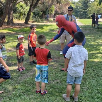 Marvelous Party Characters - Superhero training! - Clowns Near Me Marvelous Party Characters - Superhero training! - Clowns Near Me