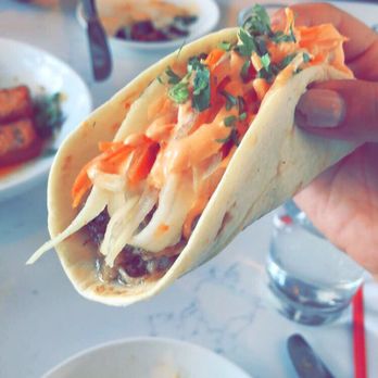 The Peached Tortilla - Banh MI Taco - Asian Fusion Near Me - Austin, Texas