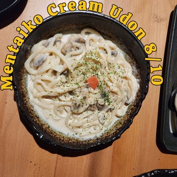 Izakaya Nana - Mentaiko Cream Udon - Izakaya Near Me - Queens, New York Izakaya Nana - Mentaiko Cream Udon - Izakaya Near Me - Queens, New York