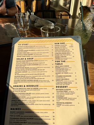 Menu photo 6 The Boathouse Restaurant Kennebunkport, ME