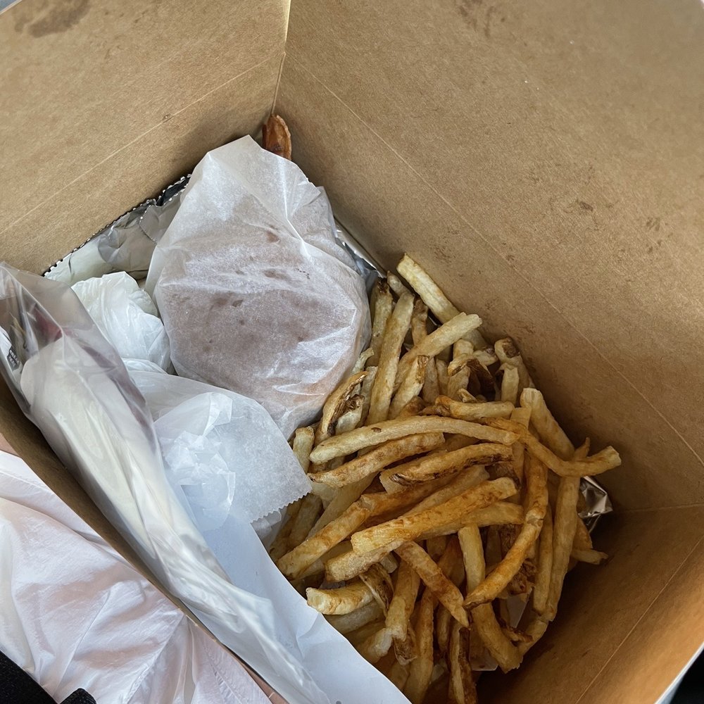 The Varsity - #4 double bacon cheeseburger with fries - Fast Food Near Me - Norcross, Georgia