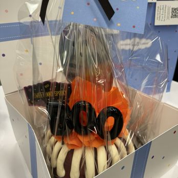 Nothing Bundt Cakes - Red velvet with Halloween decor. - Bakeries Near Me - The Woodlands, Texas Nothing Bundt Cakes - Red velvet with Halloween decor. - Bakeries Near Me - The Woodlands, Texas