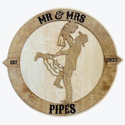 Urban Texan Designs - Wedding Wall Hanger