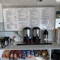 Coffee Time - October 2026 menu