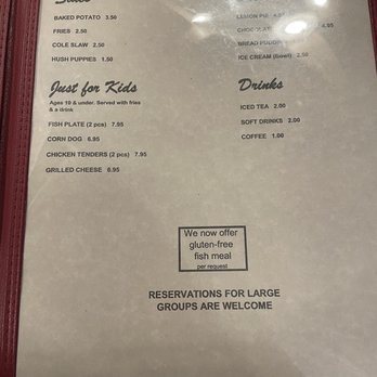 Corbett's Catfish & More - Menu - Seafood Near Me - Avinger, Texas Corbett's Catfish & More - Menu - Seafood Near Me - Avinger, Texas
