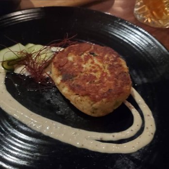 STK Steakhouse - Crab Cake Appetizer - Bars Near Me - Miami Beach, Florida STK Steakhouse - Crab Cake Appetizer - Bars Near Me - Miami Beach, Florida